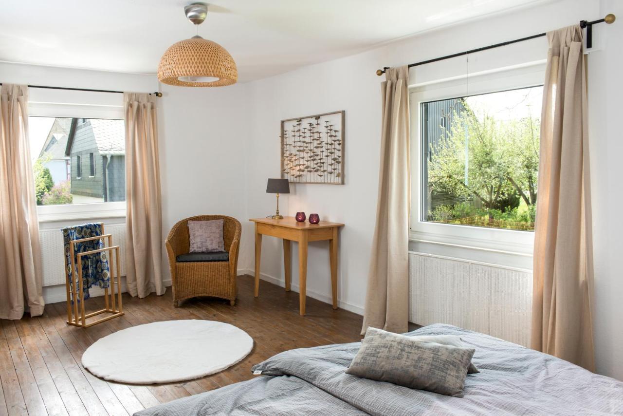 Ferienwohnung Stein Mit Sauna Hasselbach Exteriér fotografie